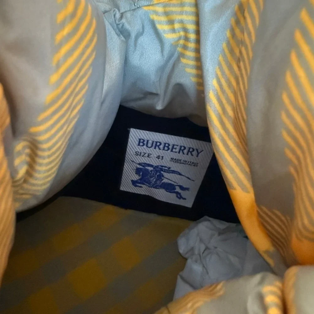 Burberry MEN'S Hunter Check Drawstring Pillow Padded Snow Boots, Sz 41‎